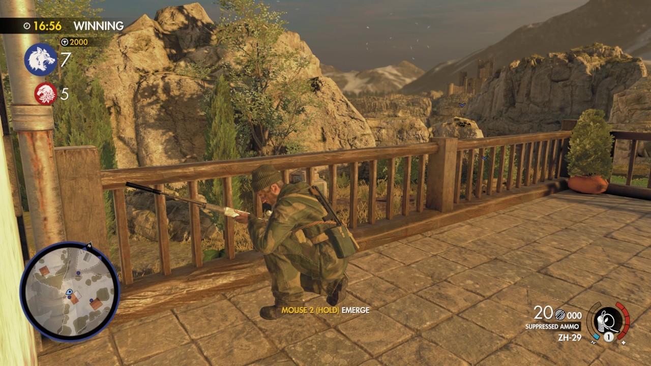 Sniper Elite 4 Multiplayer  (ZH-20 Rifle)