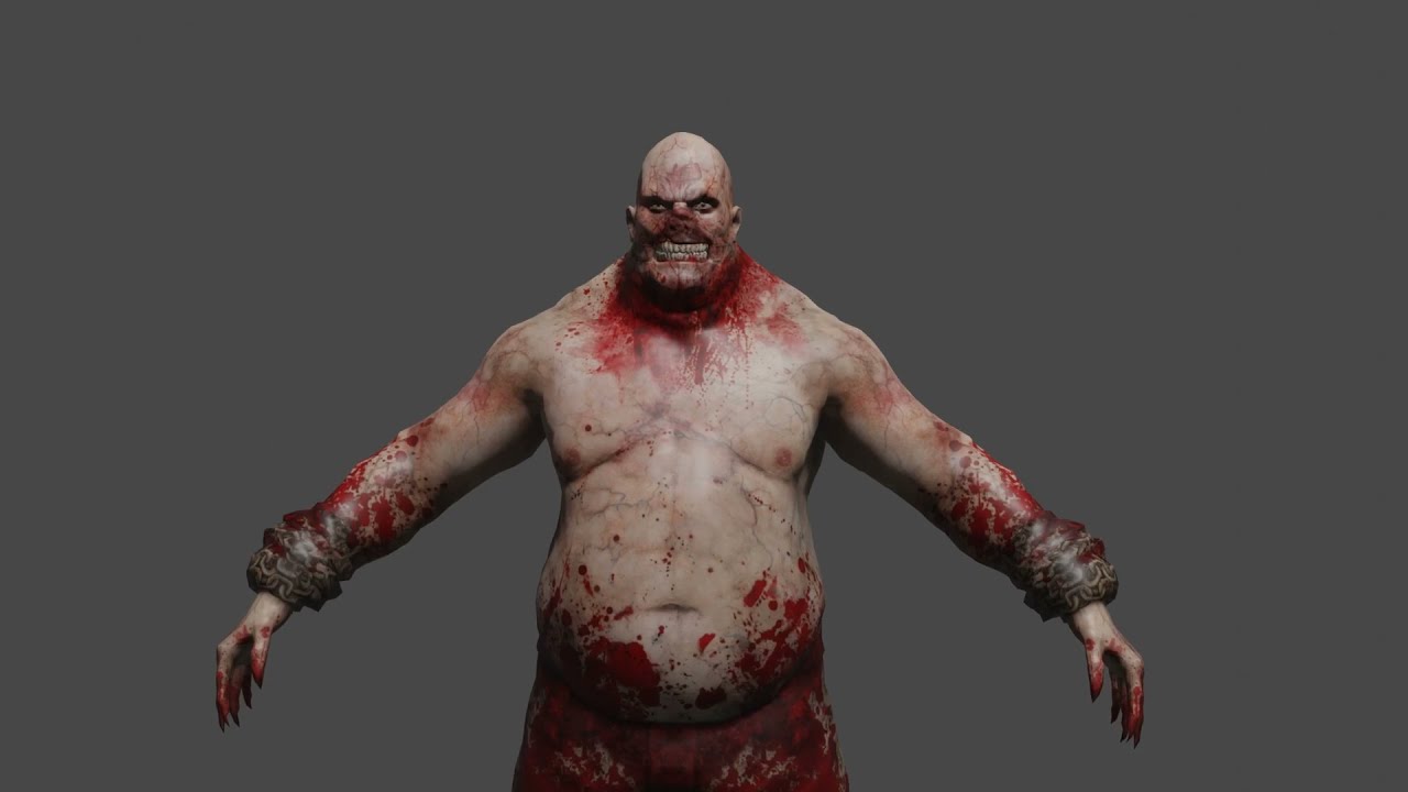 [BLENDER] Outlast - villains animations of the game