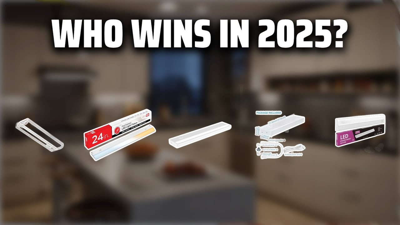 The Top 5 Best Under Cabinet Lights in 2025 - Must Watch Before Buying!