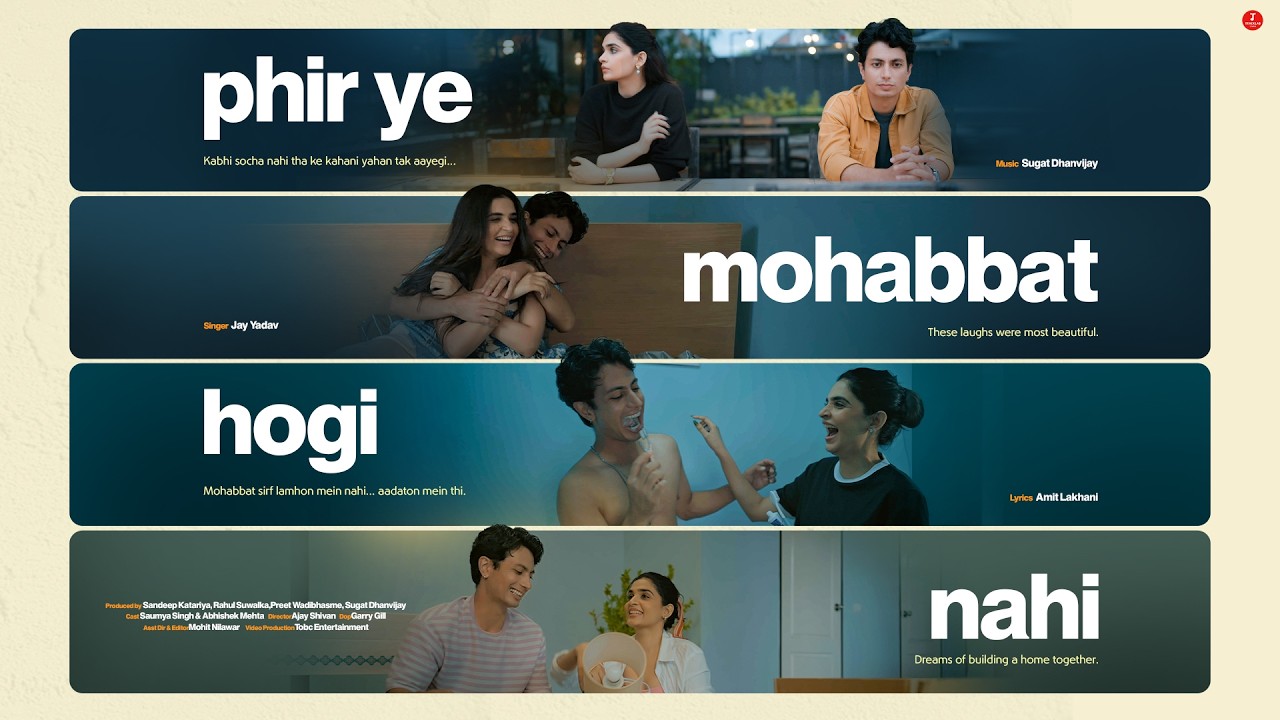 Phir Ye Mohabbat Hogi Nahi (Official Music Video) | Sugat Dhanvijay | Jay Yadav
