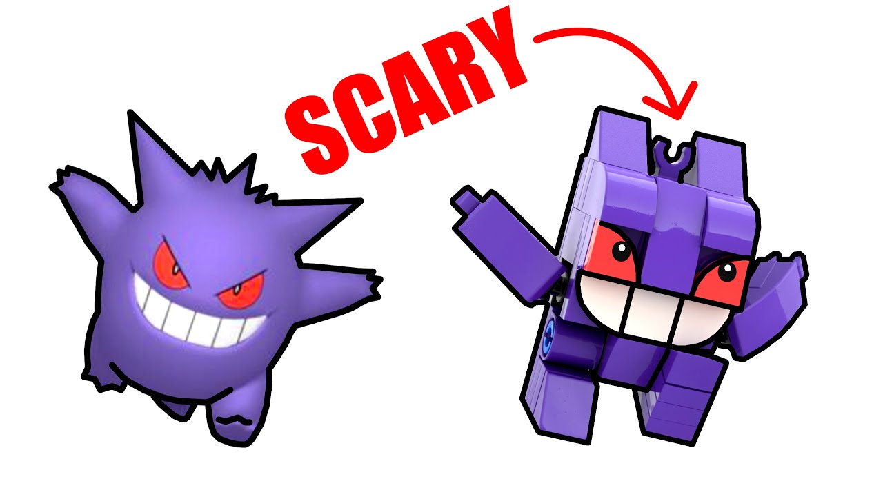I Built SCARY Lego POKEMON!