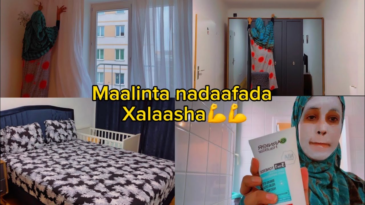 Morning routine by @nasriinofficial maanta waa shaqeestay adigane kakac fadhiga shaqeeso💪