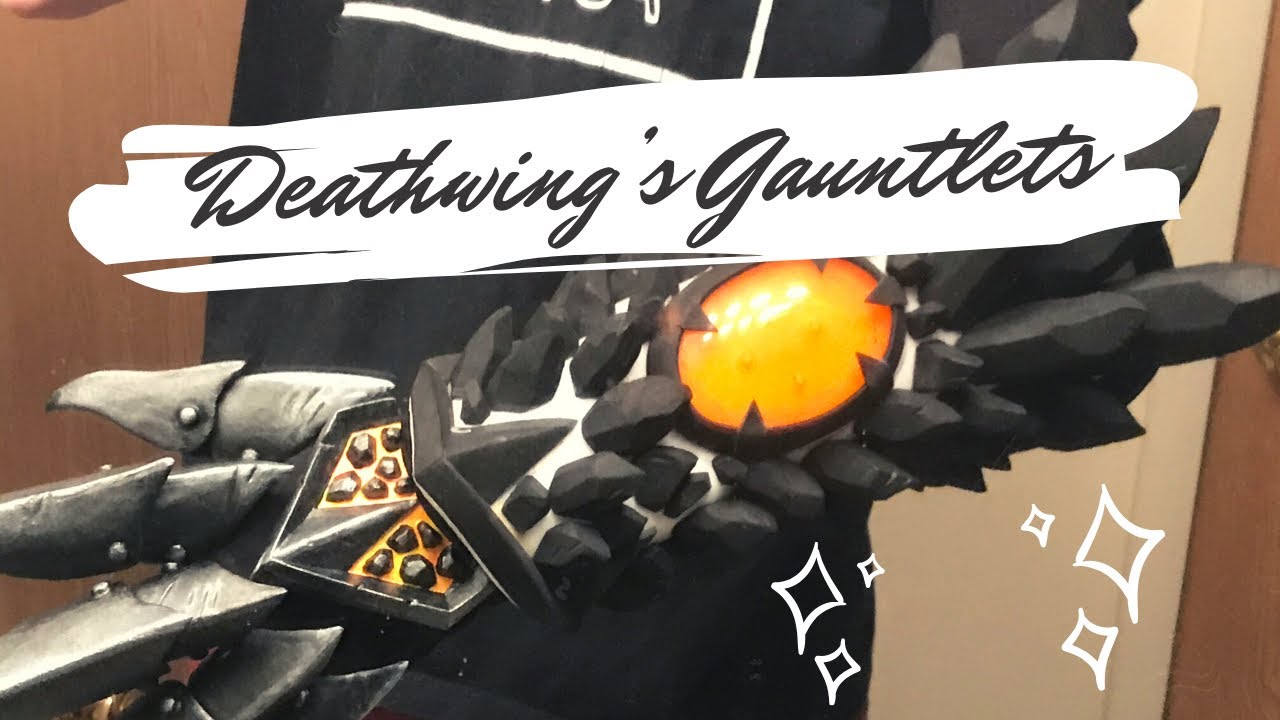 Deathwing Cosplay | World of Warcraft - Gauntlets / Bracers - Part 1
