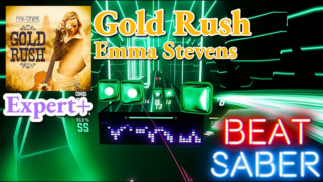 Emma Stevens - Gold Rush | BeatSaber (FC)