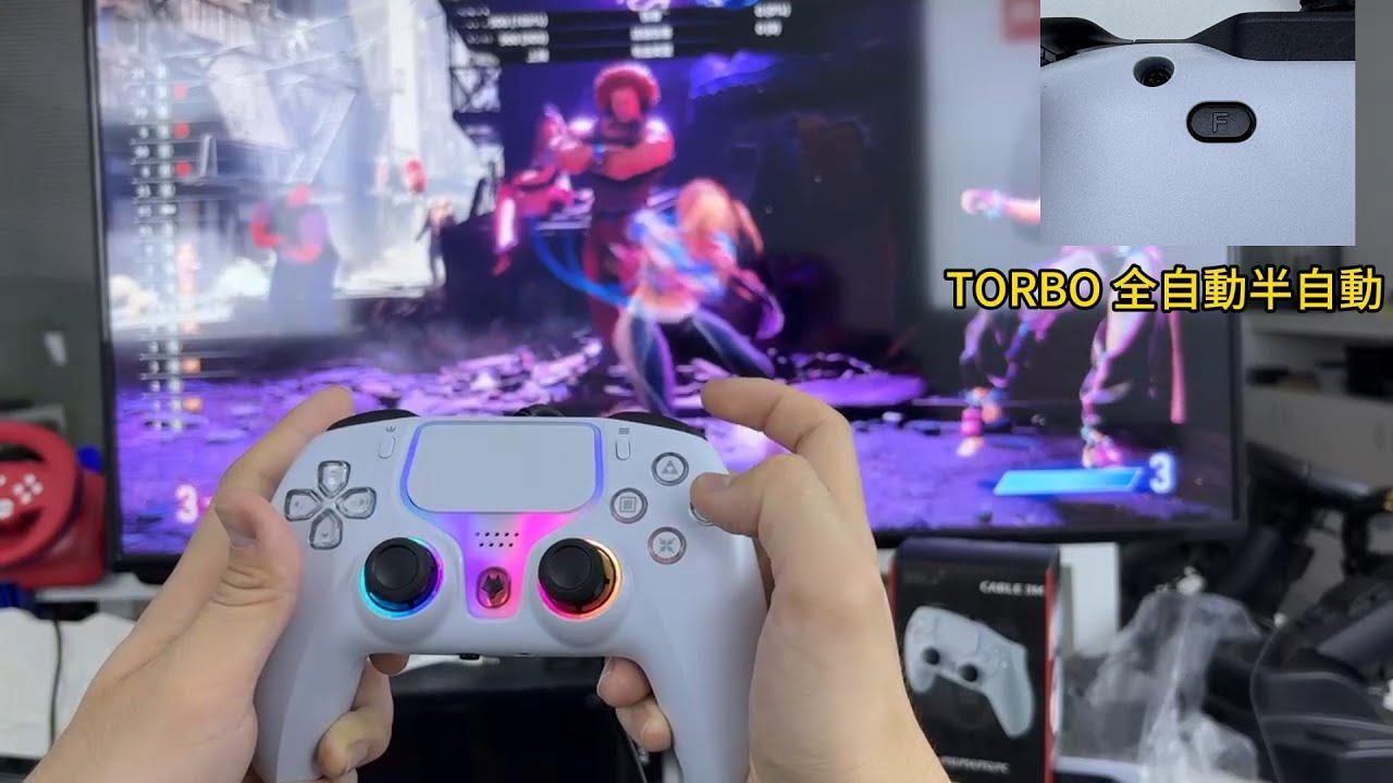 NBCPの最新製品：WOLF W-6 PS5有線コントローラー#games #playstation #ps5