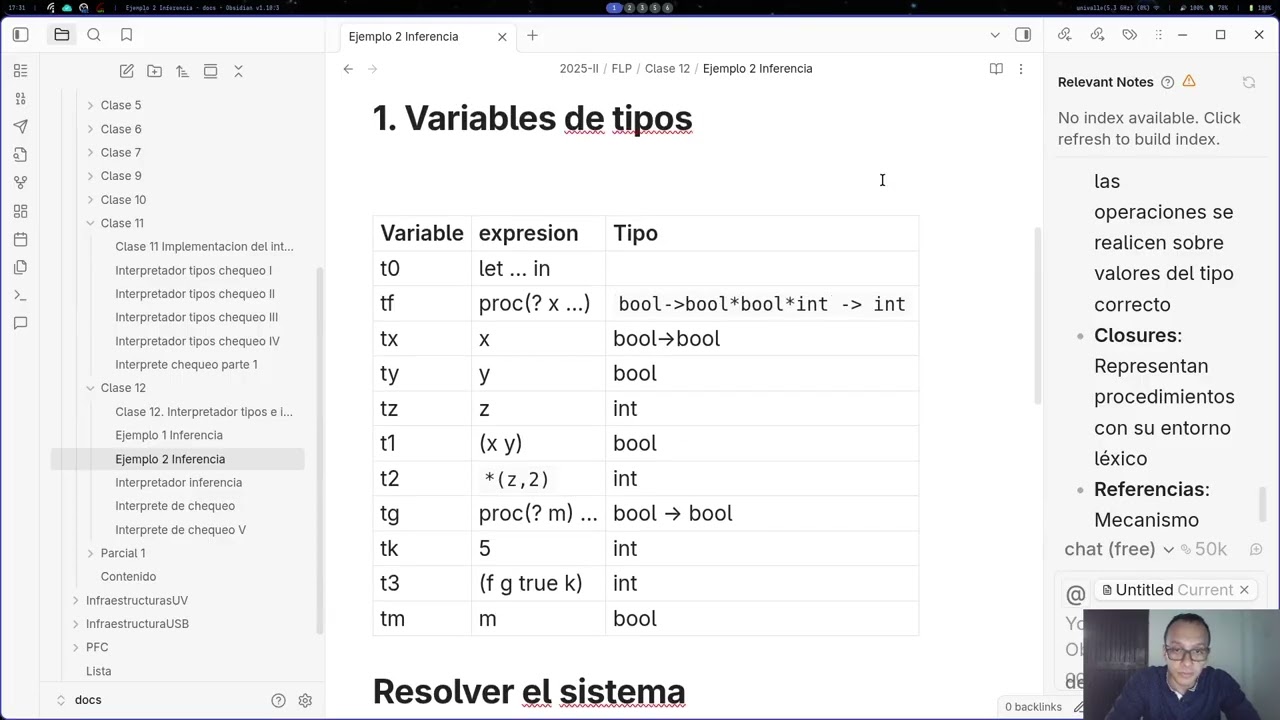 FLP 2025 II C13-5 Ejemplo 2 Inferencia de tipos