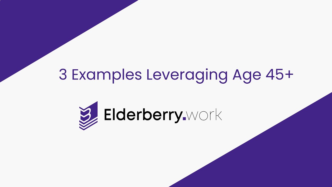 V5 -   3 Great examples using 45+ expertise, for start-ups and small and medium-sized businesses