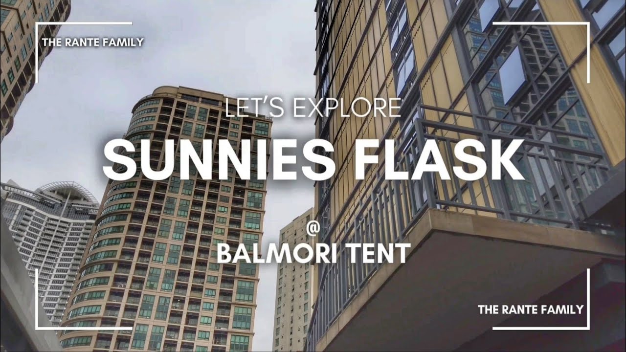 Sunnies Flask Land at Balmori Tent