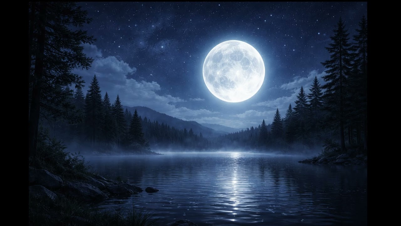 🌙 Sleep Deeply: 1 Hour Calm Night in a Quiet Village