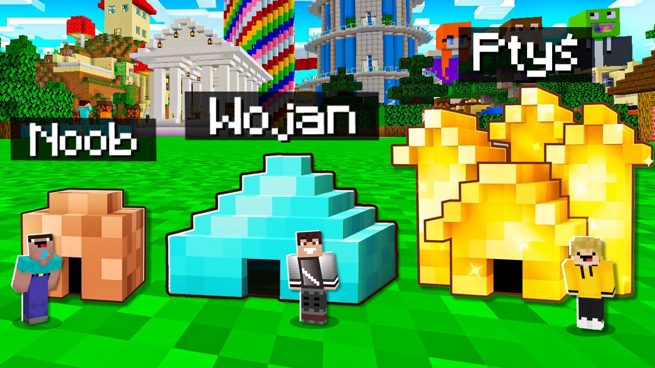 MINI DOMEK Wojan vs Ptyś vs Noobek!