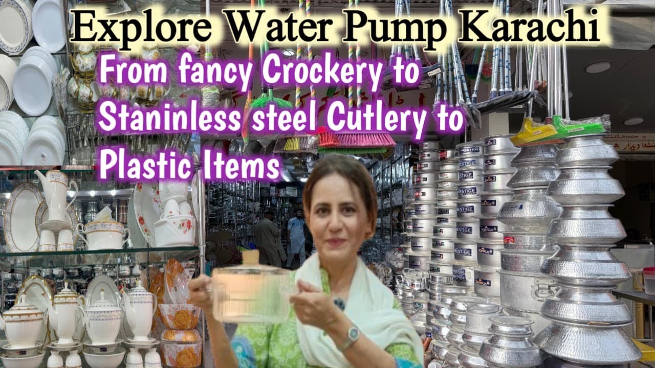 Explore Water Pump Karachi | Fancy Crockery,stainless steel cutlery,Plastic Kitchen item