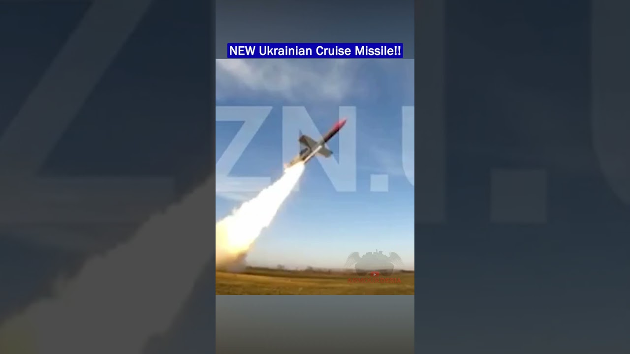 NEW Ukrainian Flamingo Cruise Missile Test Launch!!