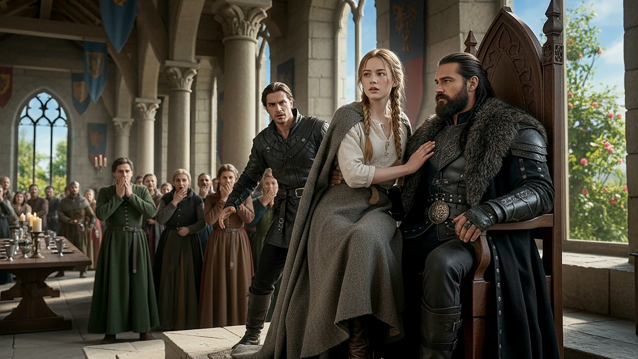 She Sat on the Alpha King’s Lap to Avoid Her Chosen Mate—He Said Softly, “I Won’t Let Him Touch You”