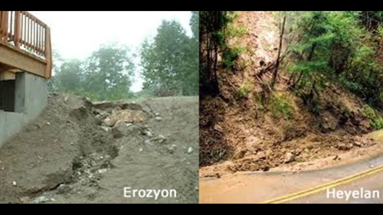 Heyelan-Erozyon Farkı