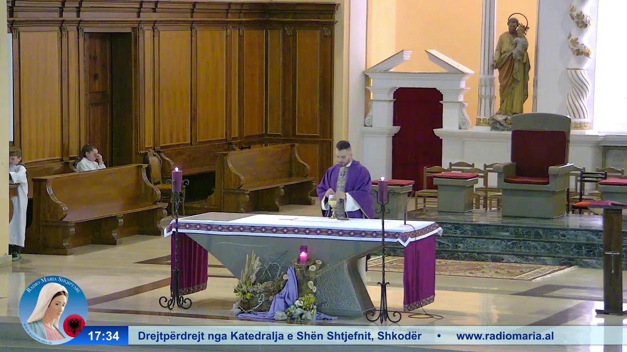 Mesha e shenjtë nga Katedralja e Shën Shtjefnit Shkodër