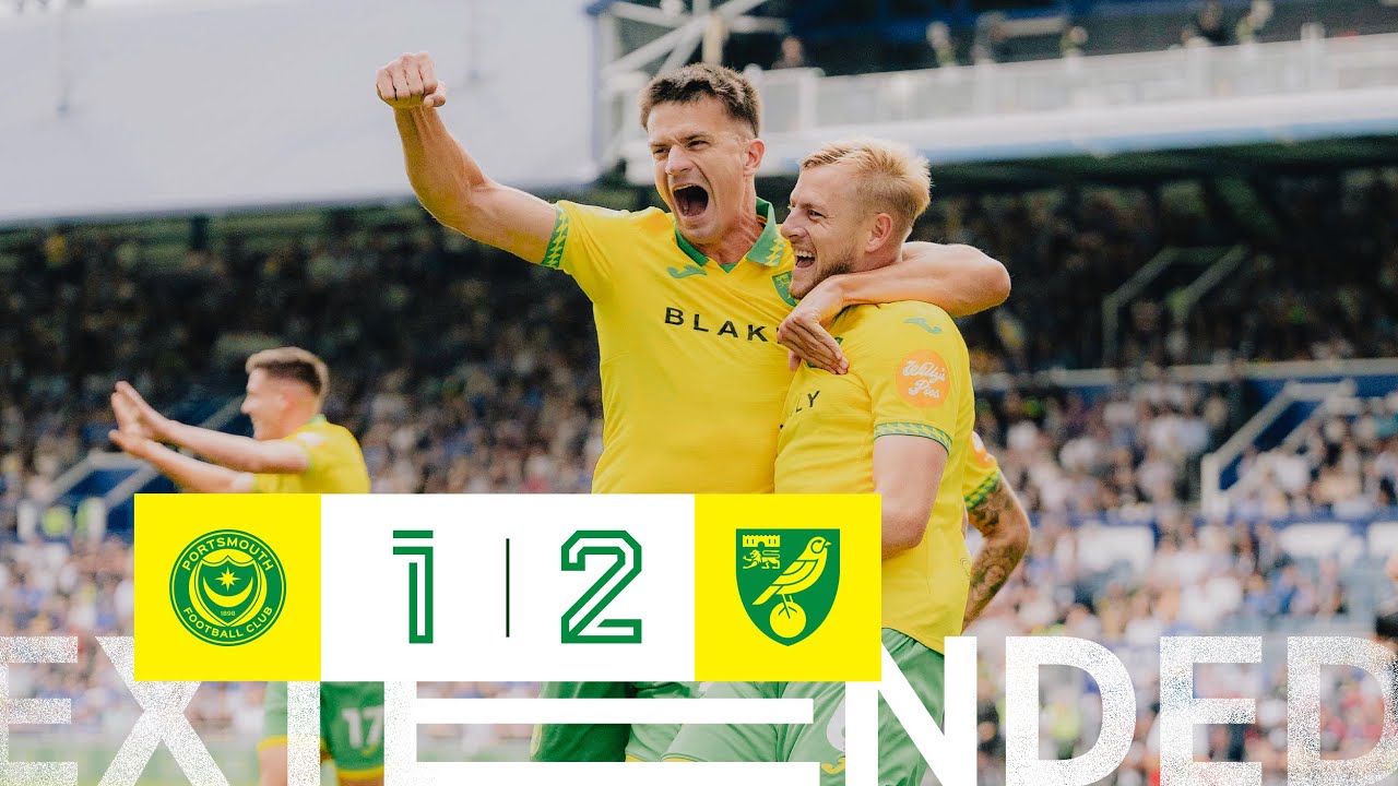 3️⃣ points on the road 🤩 | Extended Highlights | Portsmouth 1-2 Norwich City