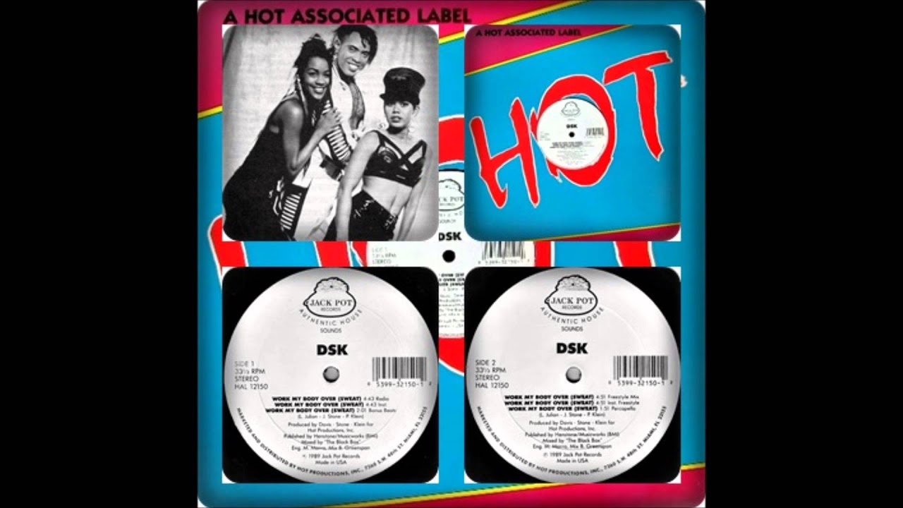 DSK - WORK MY BODY OVER (SWEAT) 1989