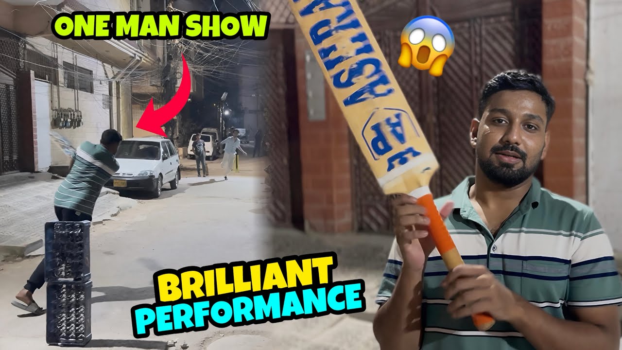 One Man Show Aaj Watt Laga Di Samne Wali team ki😱
