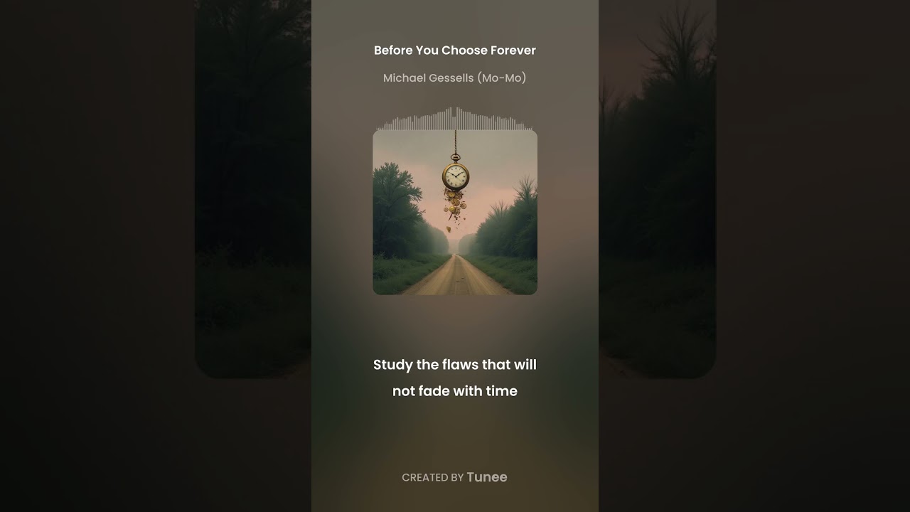 Michael G - Before You Choose Forever