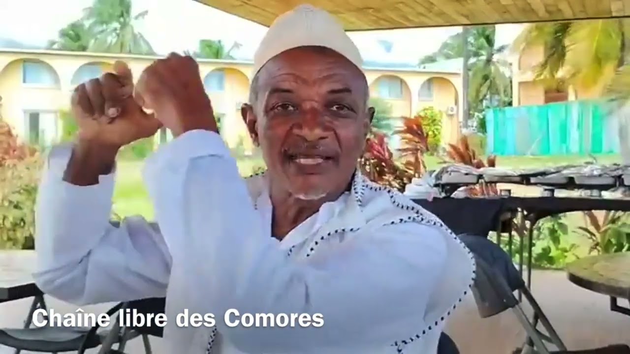 Yangala : Omar Soulaimana , un des citoyens d'iconi Envoi un message fort aux Comoriens.
