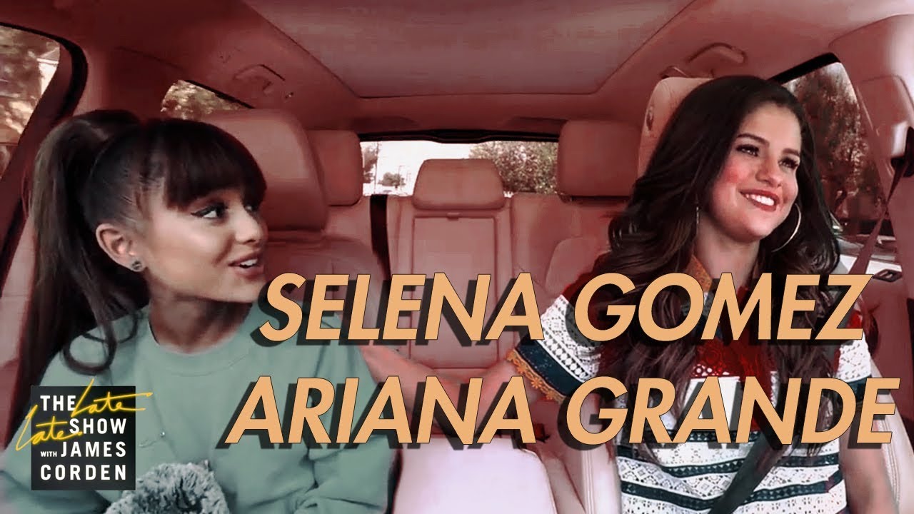 Ariana Grande & Selena Gomez Carpool