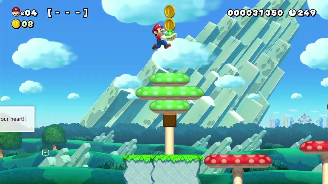 Super Mario Maker 2 | Super Mario 3D World - All Mushroom Power-Ups | Boopa Gaming