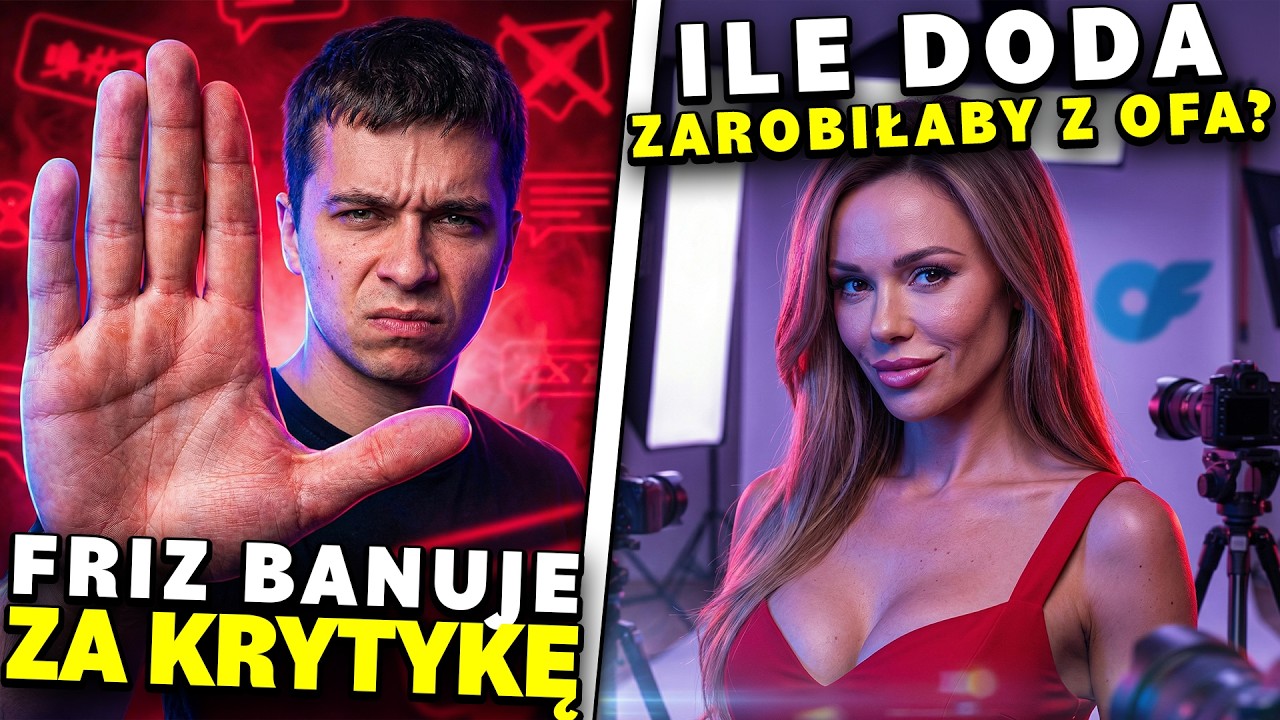 FRIZ BLOKUJE ZA KRYTYKĘ? 🛑 (DODA, WERSOW, DIS, RUTKOWSKI)