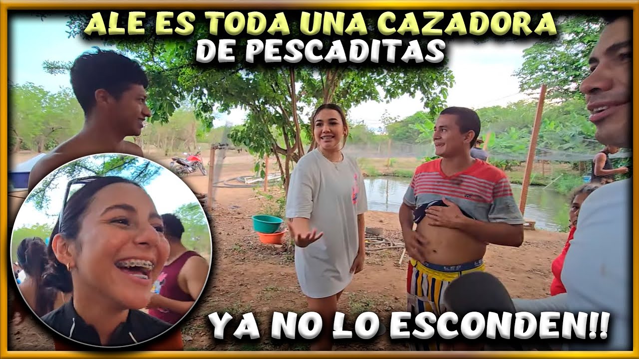 Orgullosamente llegó diciendo Ale que ya agarró su pescadito del 4K. Ya hay sospecha del pescado