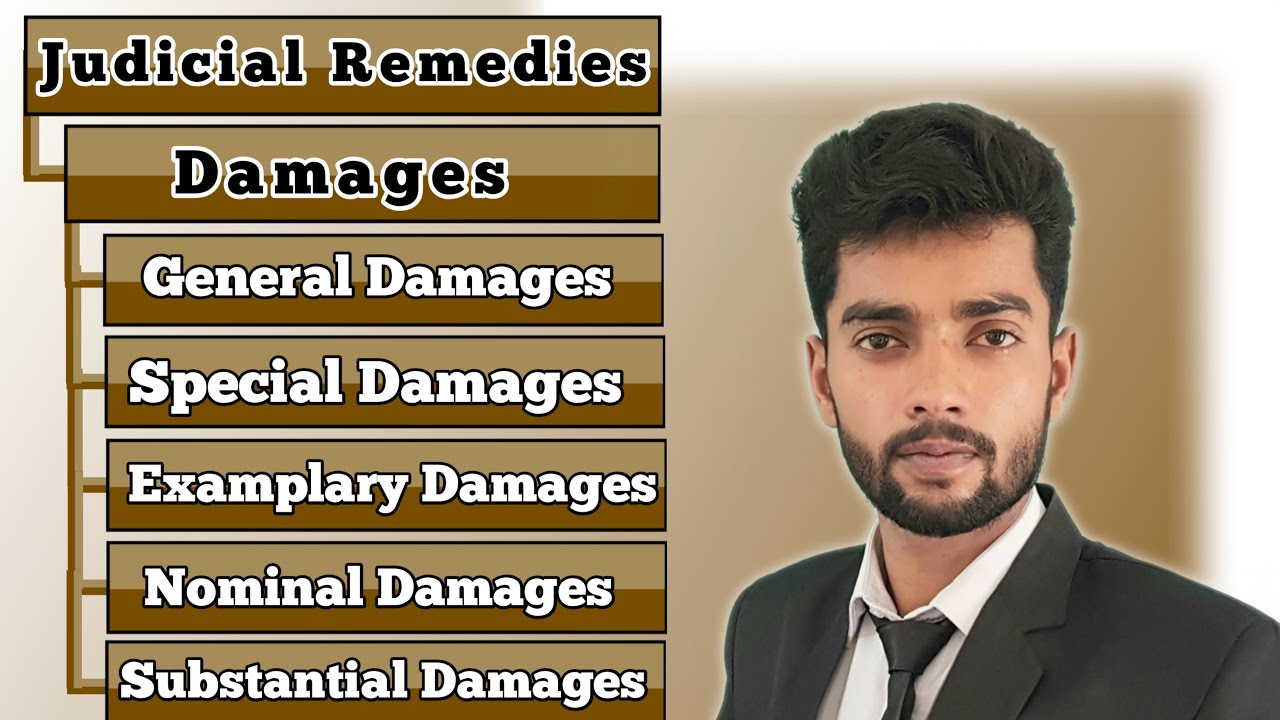 Type of Damages in Law of tort,General,Special ,Examplary, Nominal,Substantial,Contemptuous Damages