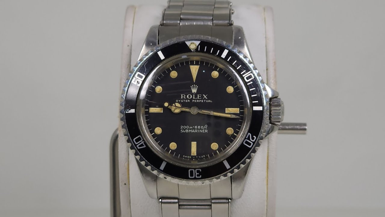 Rolex 5513 Submariner Meter First