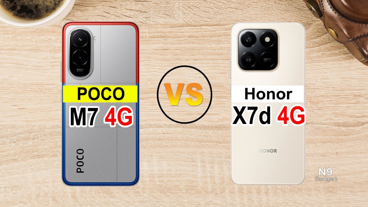 📱 Poco M7 4G VS Honor X7d 4G ⚡ Full Comparison ⚡ Which one?🔥