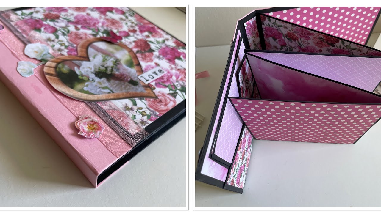 tuto mini album (débutant) facile et pas cher