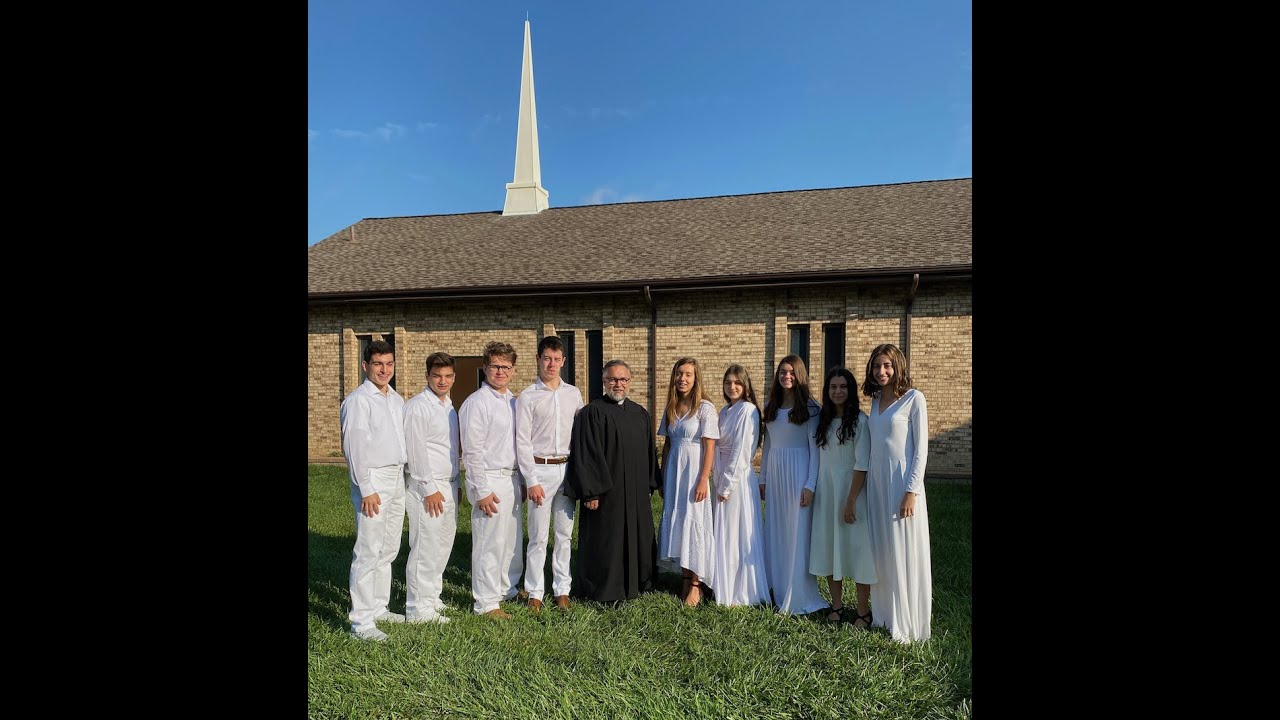 Servici  botez, Prima Biserică Baptistă Rom&acirc;nă din Detroit, MI