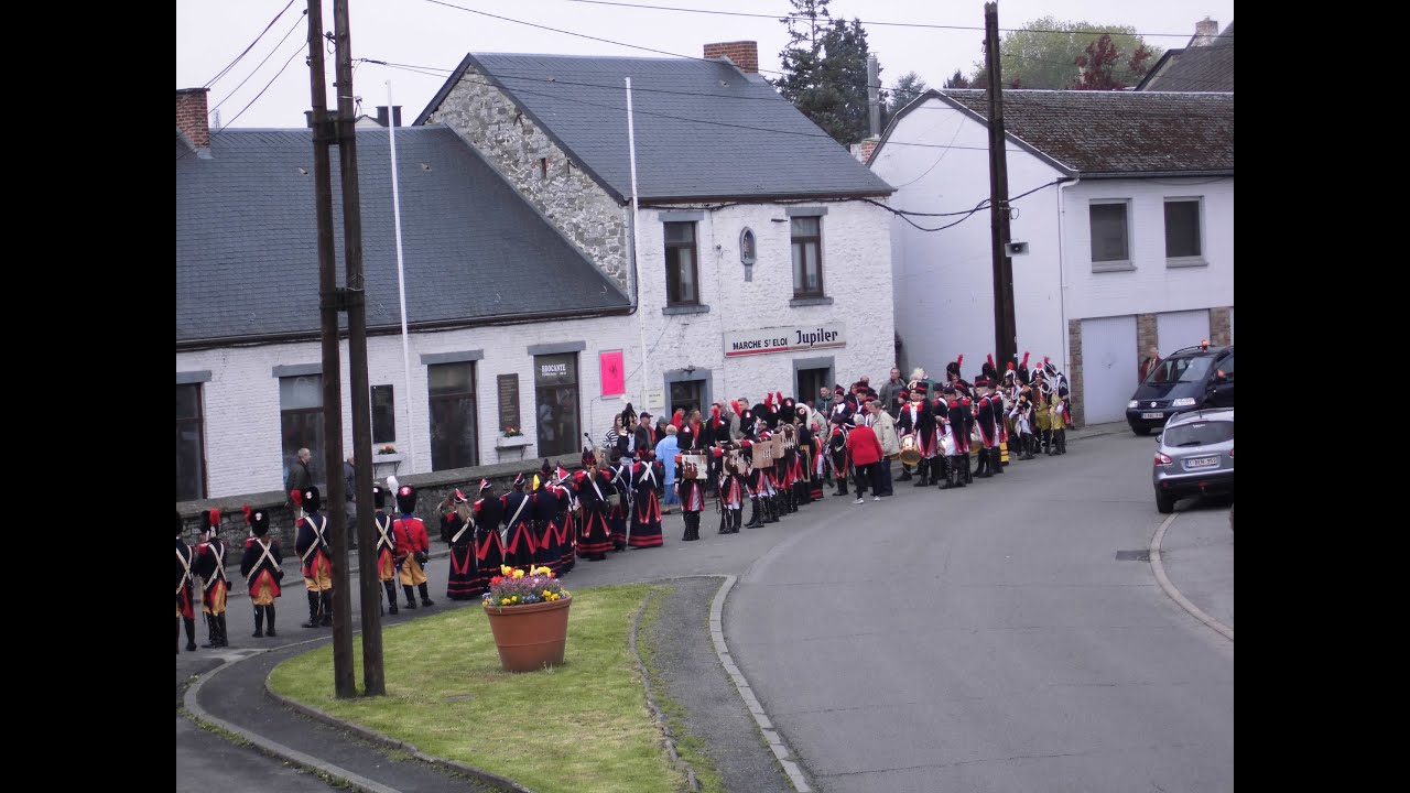 Marche Saint Éloi à Vedrin le 1er mai 2015  armée Grouchy