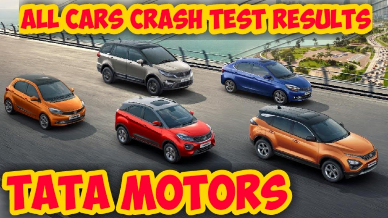 All TATA Cars Crash Test Videos || Punch, Altroz, Tiago, Tigor, Harrier, Safari, Hexa, Bolt, Zest..