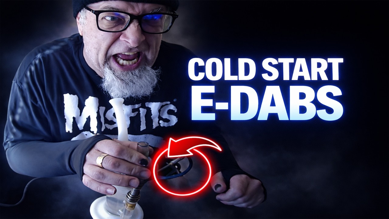 Cold Start E-DABS  &mdash; No Preheat, First Hit Reaction on an Electronic Dab Rig