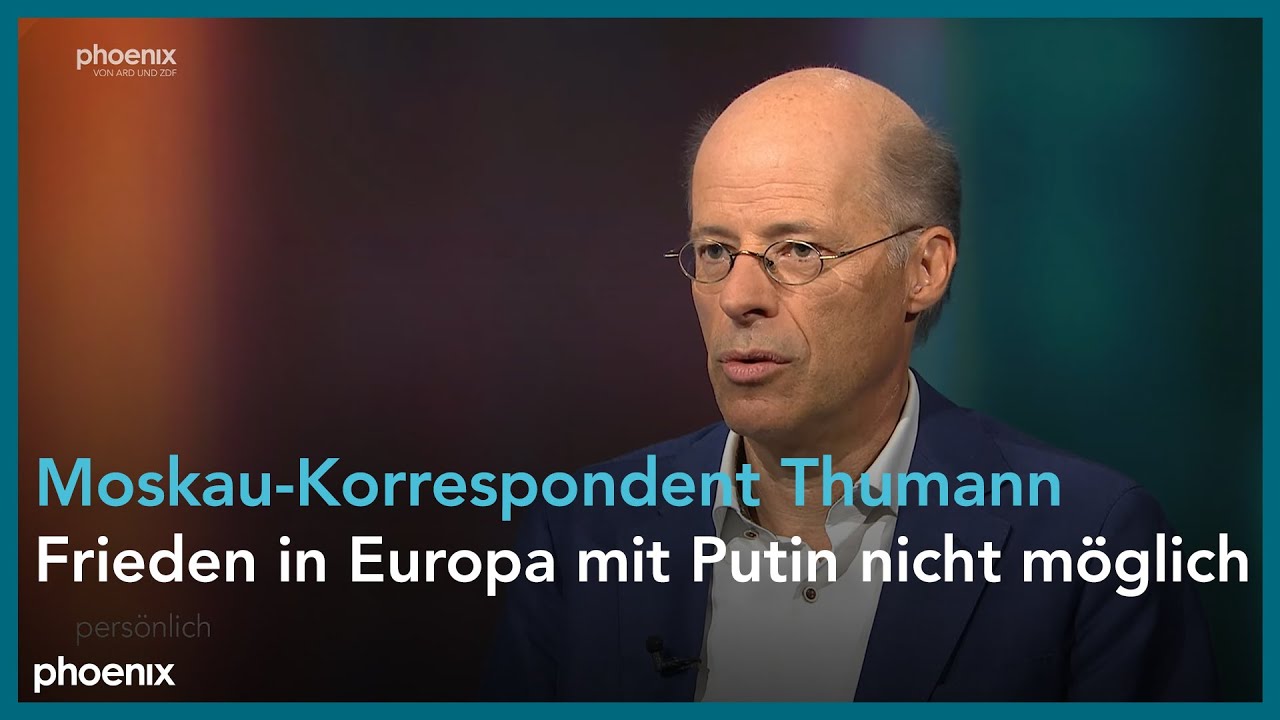 phoenix persönlich: Auslandskorrespondent Michael Thumann zu Gast bei Theo Koll | 04.07.25