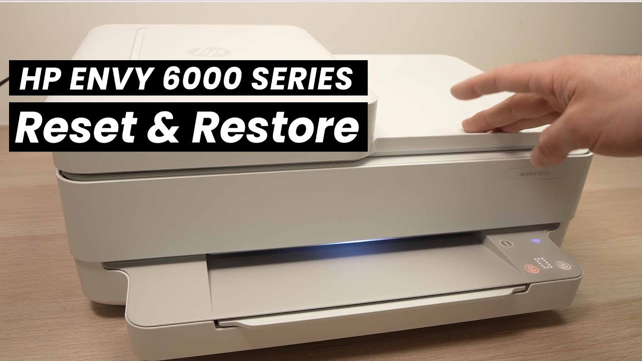 HP Envy серии 6000: как сбросить настройки и восстановить принтер (6452e, 6455e, 6400e, 6000e..)