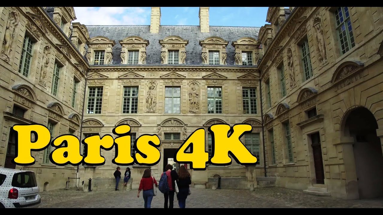 Walk around Paris France. [4K] Rivoli - Réaumur - Les Halles - Opéra - Louvre.