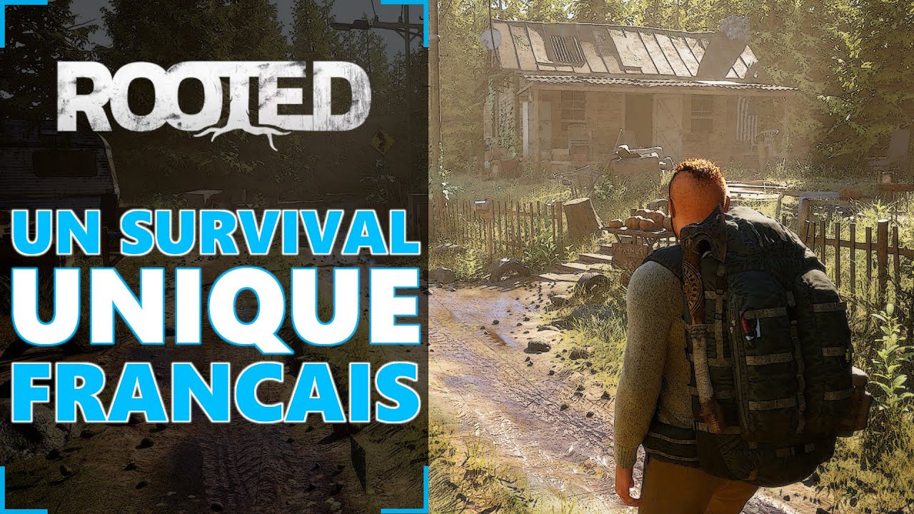 ROOTED le SURVIVAL POST-APO pas comme les autres ! 😱 #survival #rooted
