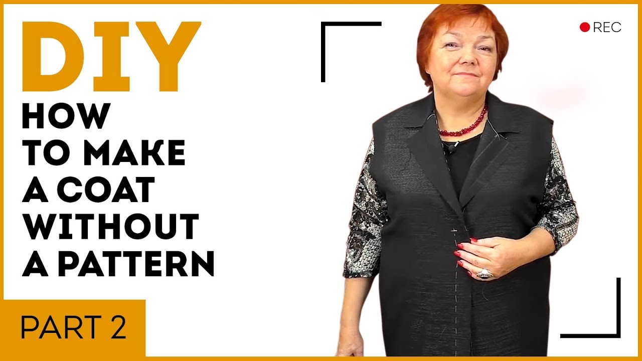 DIY: How to make a collar without a pattern. Part 2. Making a collar for a coat.