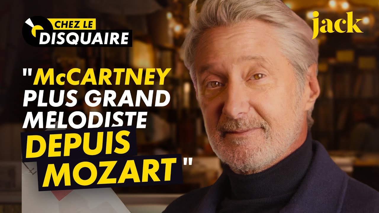 The Beatles, Bruce Springsteen, Prince : Antoine de Caunes est chez le disquaire