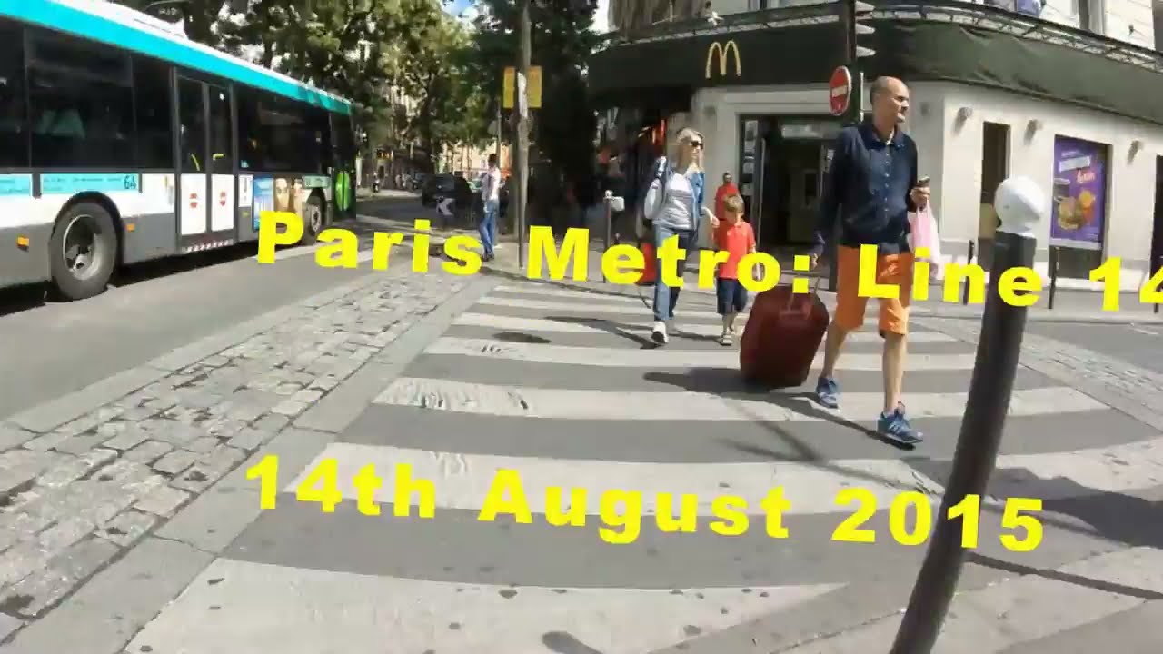 Paris Metro Ligne 14 - Run The Metro - Paris Metro Line 14
