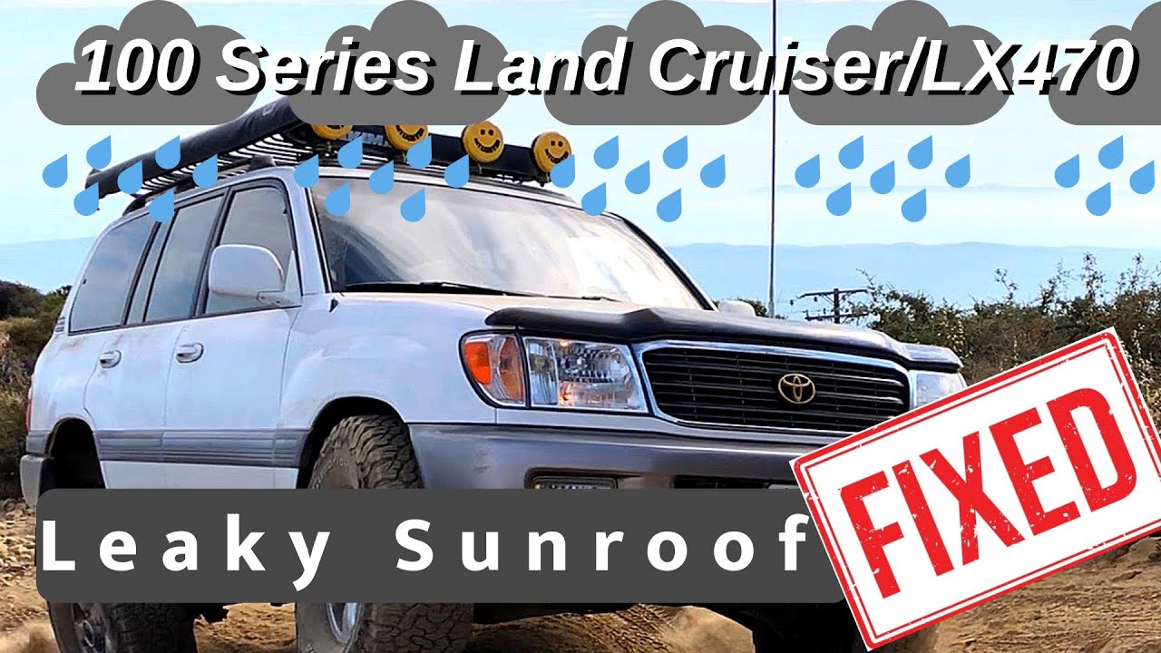 ИСПРАВЛЕНО! Устранение протечки/засора сливного люка! Land Cruiser и Lexus LX470