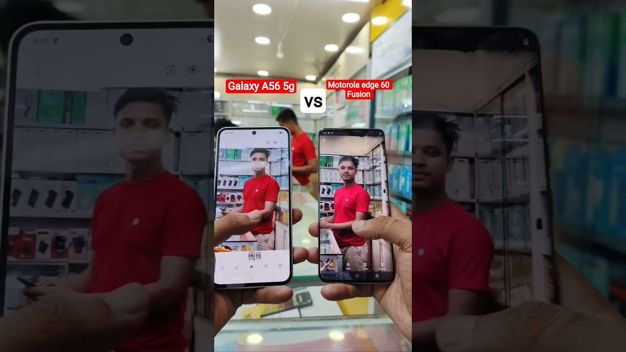 Galaxy A56 5G vs Motorola edge 60 Fusion camera test. #galaxya565g #motorolaedge60fusion #galaxya56