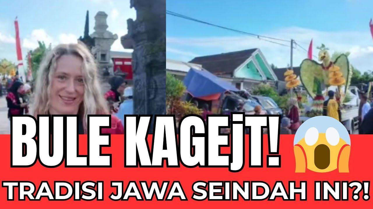 BULE KAGET! TRADISI JAWA DI PEGUNUNGAN BIKIN MERINDING KAGUM 🇮🇩🔥
