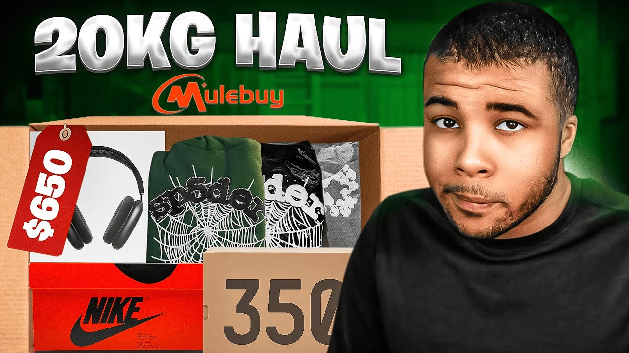 20KG MuleBuy Haul 2026 (Sp5der Hoodie, Essentials, Gucci and +More)
