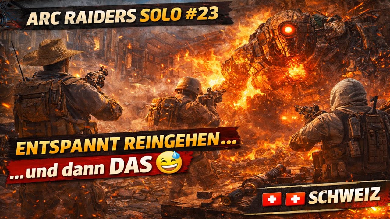 ARC Raiders Solo #23 – Entspannt reingehen… und dann DAS 😅 | Schweiz
