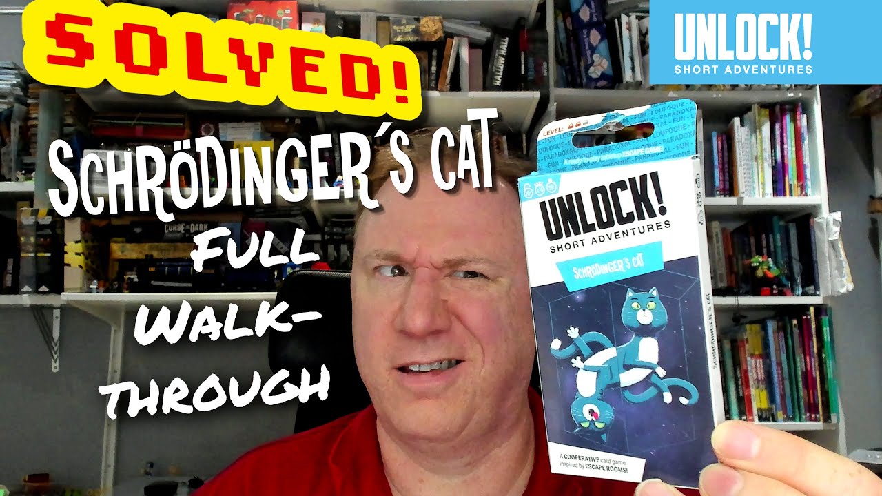 Solved! Unlock Short: Schrodinger's Cat - full walkthrough and solution with Dr Gareth