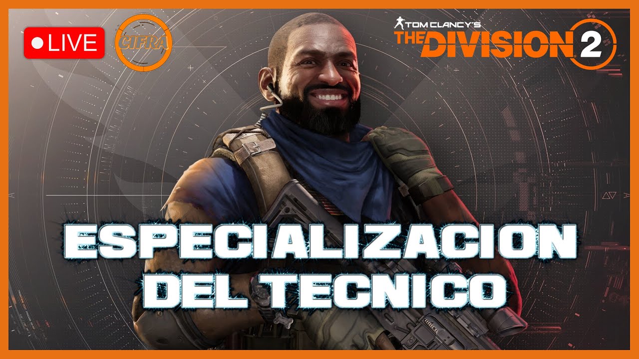 Desbloqueamos EL TECNICO por fin - Directo Nocturno - The Division 2
